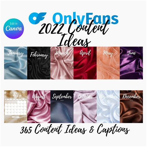 Many people use <b>OnlyFans</b> to share adult <b>content</b> that involves nudity, but the platform can be used for any type of <b>content</b>. . Onlyfans content ideas 2022